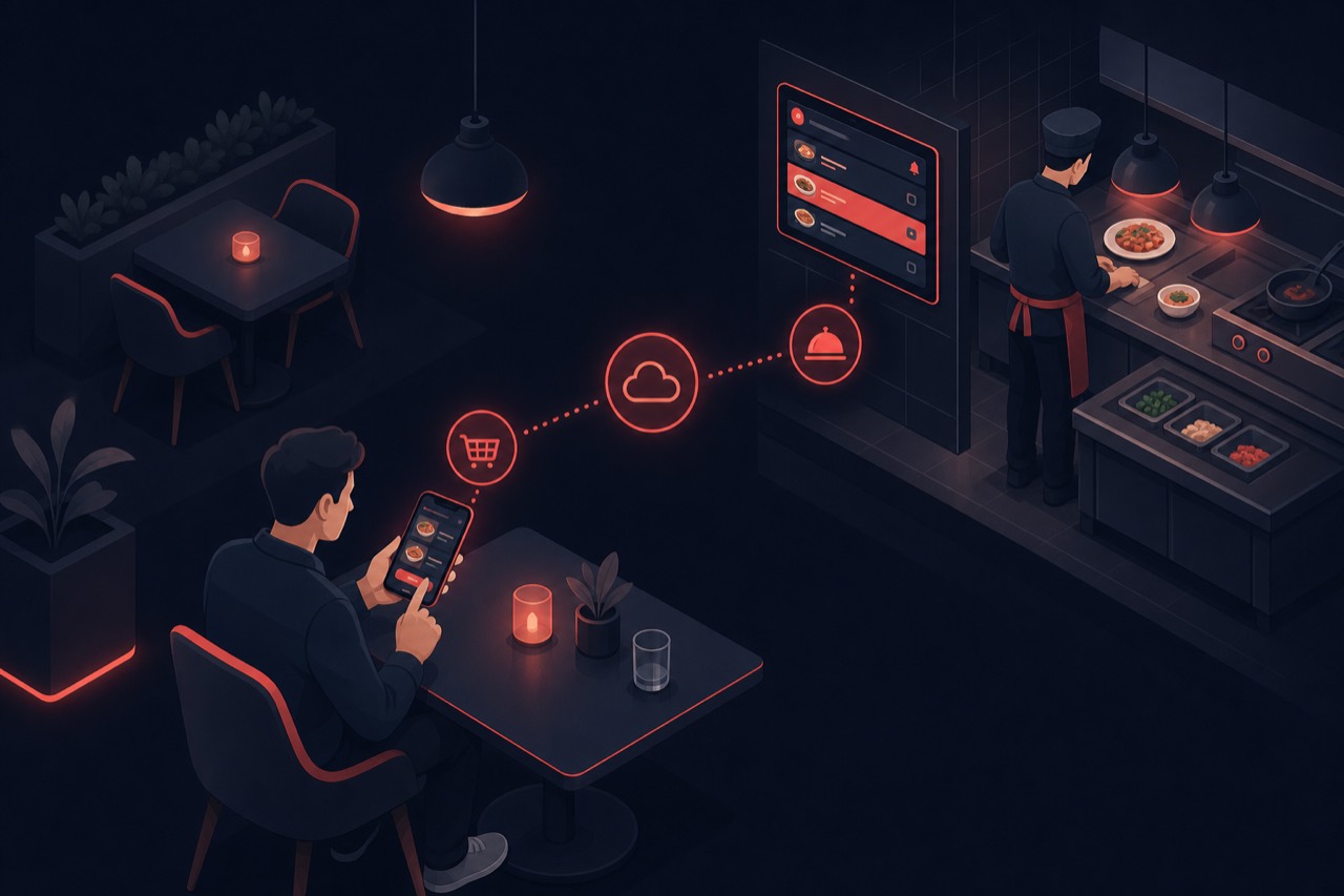 Waiterless ordering system